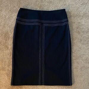 Express black skirt